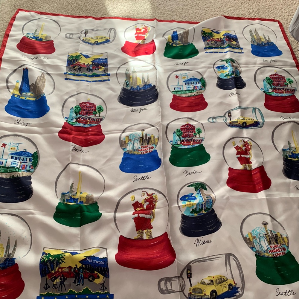 Brand new Talbots silk scarf
